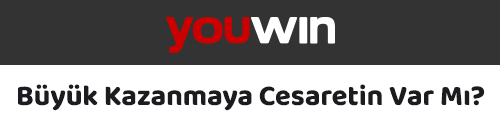 Yüksek kazanç fırsatını vurgulayan Youwin bannerı